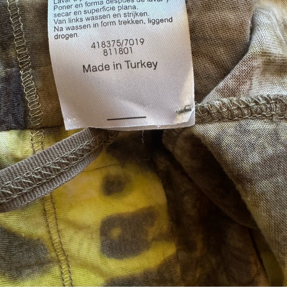 Y2K Luisa Cerano Abstract Print Zip Up Rhinestone Embellished Fairy Grunge Edgy - Picture 9 of 11